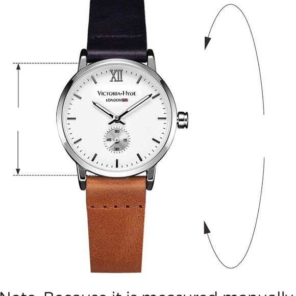 Retro Women Watches Small Dial Analog Quartz Detachable Genuine Leather Strap La - Picture 2 of 8